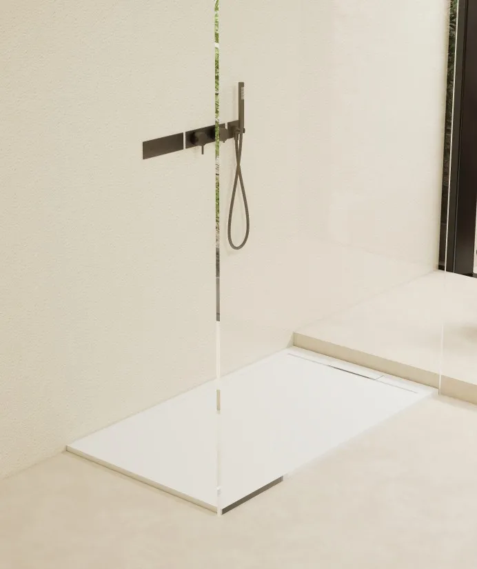 BZ19-02S Anti-slip Durable Solid Surface Shower Trays