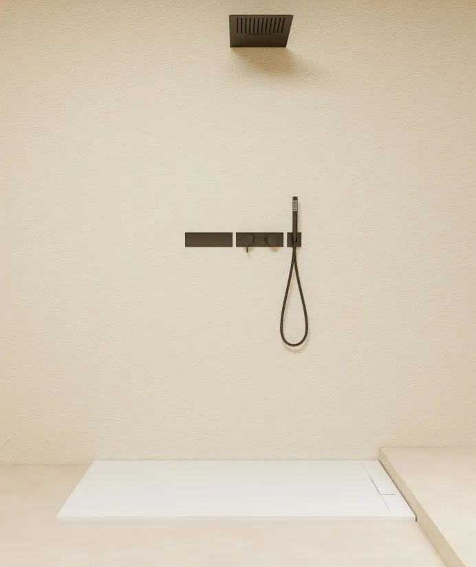 BZ19-02S Anti-slip Durable Solid Surface Shower Trays