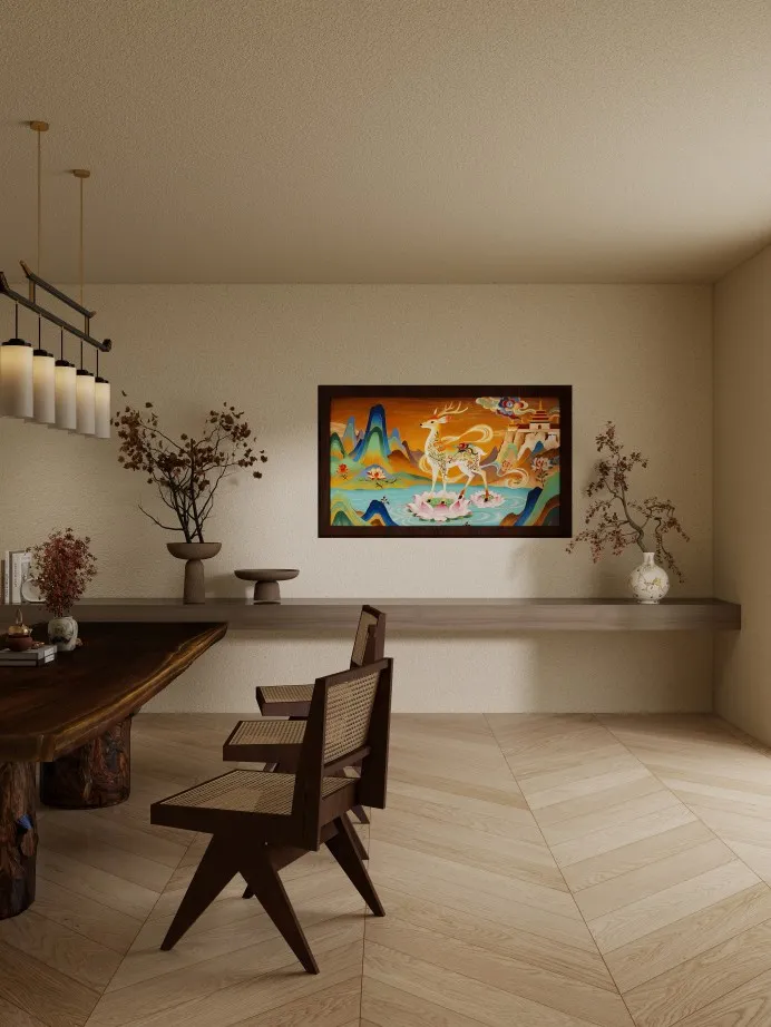 Custom Handcrafted Cloisonné Painting
