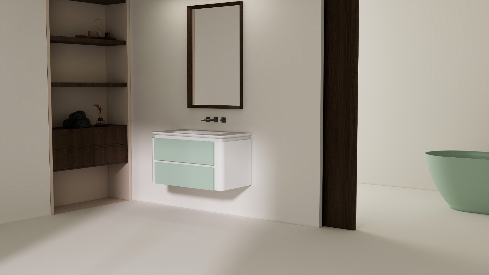 BZ18-02S Bathroom Cabinets