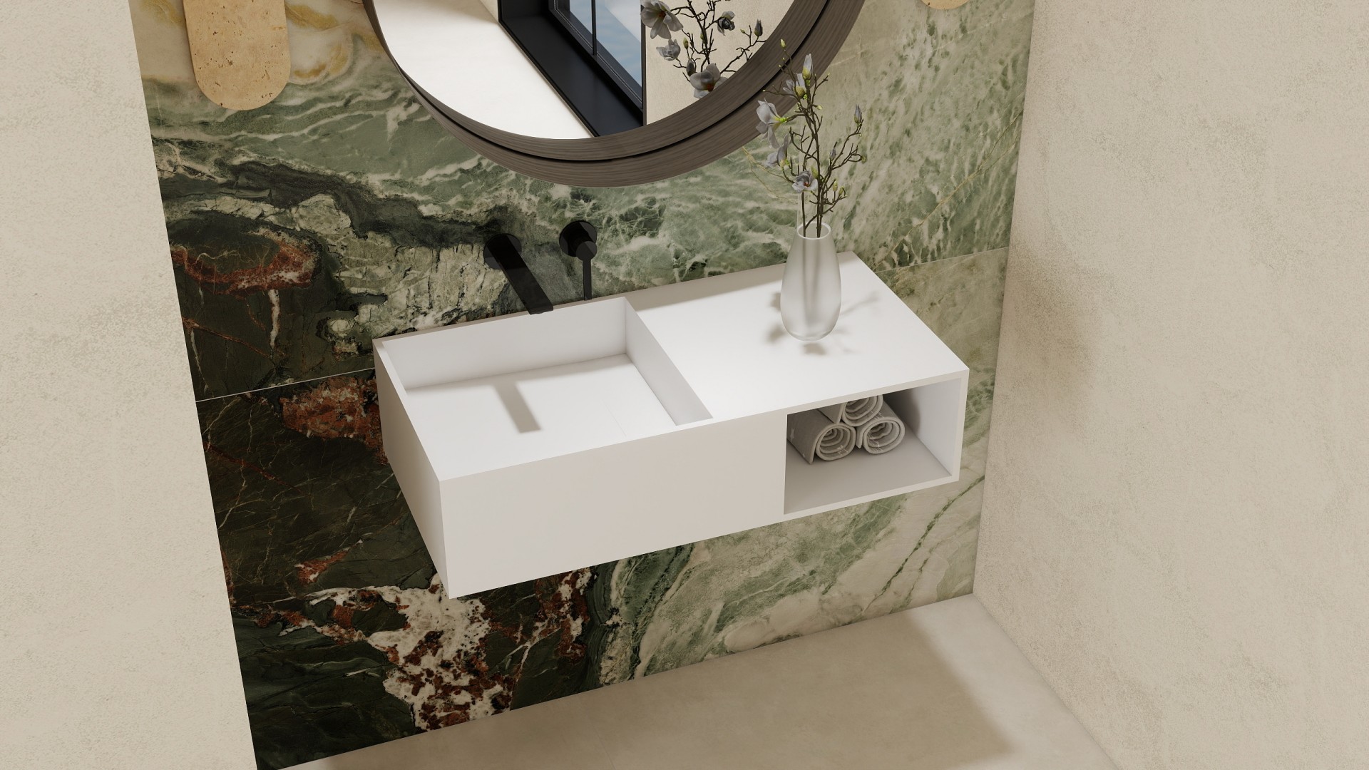 BZ09-01S Wall Hung Basins